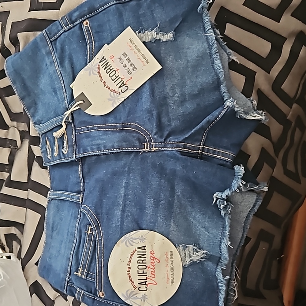 California Vintage high waisted shorts